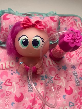Ksimerito Ilumerito rosa con colcha