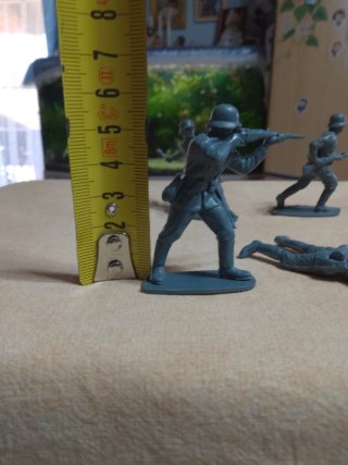 Airfix 1/ 32 Soldatini german infantry plastica