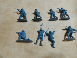 Airfix 1/ 32 Soldatini german infantry plastica