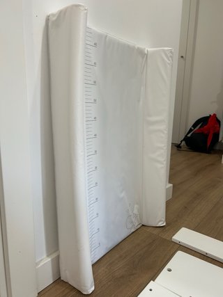 Cambiador bebé blanco