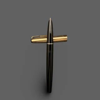 Penne stilografiche vintage Parker 17 blu e oro