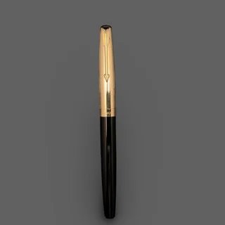 Penne stilografiche vintage Parker 17 blu e oro