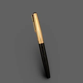 Penne stilografiche vintage Parker 17 blu e oro