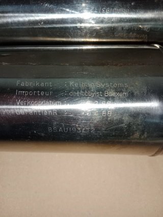 Tubos de escape BMW R65 R80 R100