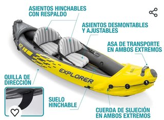 Canoa hinchable K2 Explorer