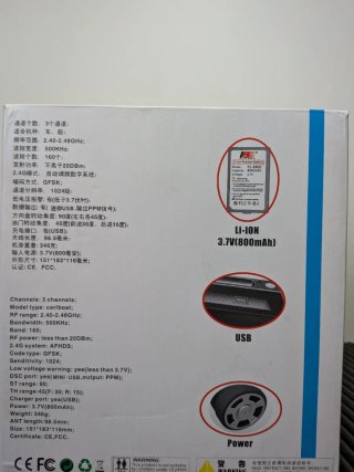 Mando Fly Sky FS-GT3C 2.4GHz