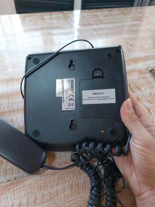 Telefono Fisso Saiet Maxi Nero