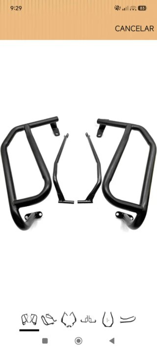 Protectores de motor para motocicleta