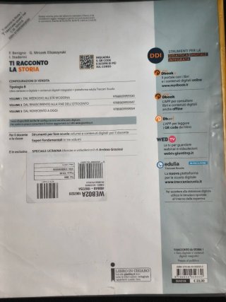 Ti racconto la storia vol. 1 ISBN 9788809959330
