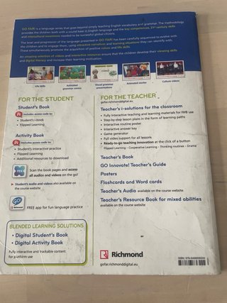 GO FAR! 3 STUDENT'S PACK richmond libro de inglés