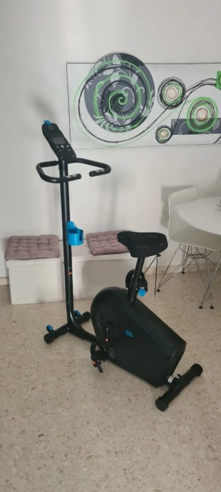 Bicicleta Estática Negra