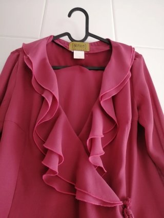 Blusa Vestir fusia Talla M