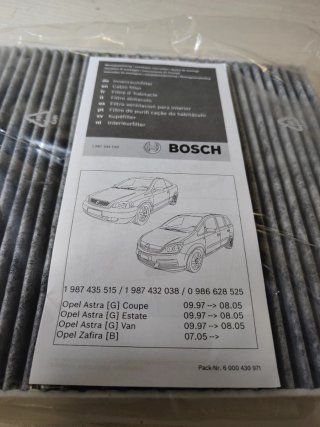 Filtro habitáculo R 5515 - BOSCH