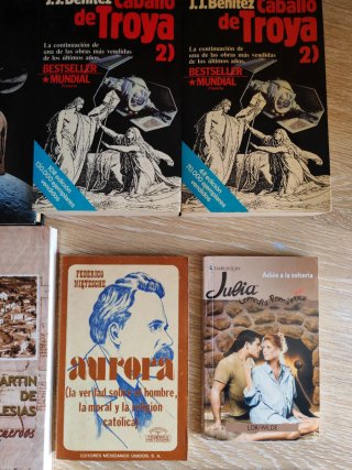 Lote 9 libros surtidos novela filosofía romántica