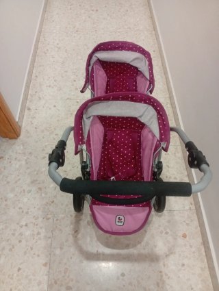 Silla gemelar para muñecas