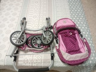 Silla gemelar para muñecas