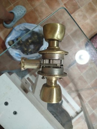 Pomos de puerta dorados lote de 10