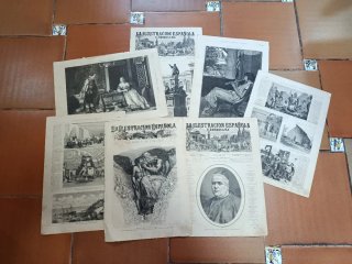 L.9 Grabados La Ilustración Española y America1875
