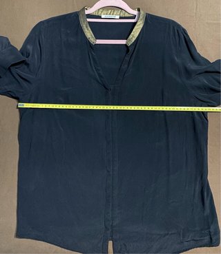 Blusa Devernois seda Talla L