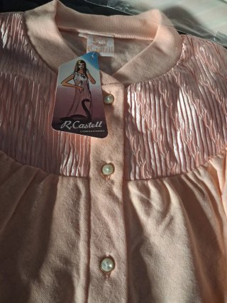 Pijama mujer invierno naranja/rosa