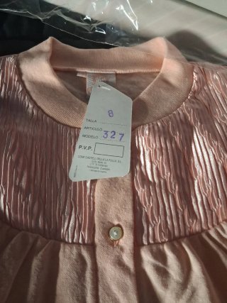 Pijama mujer invierno naranja/rosa