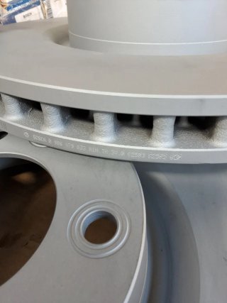 Discos Freno Delanteros Bosch Touareg Cayenne