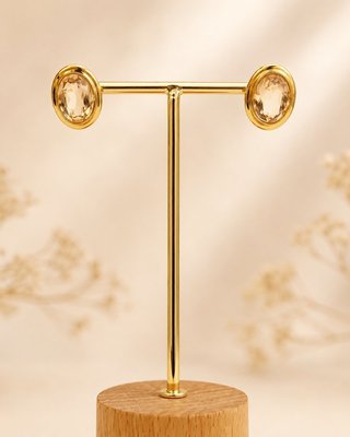 Pendientes Oro 18kl  Circonita  SEV-TRA1836