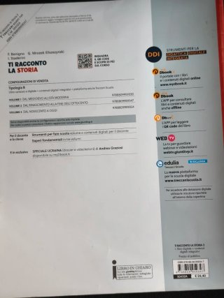 Ti racconto la storia vol. 2. ISBN 9788809959347