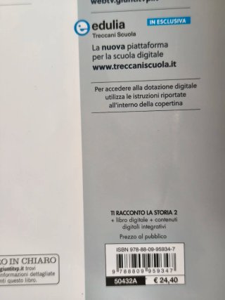 Ti racconto la storia vol. 2. ISBN 9788809959347
