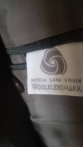 Traje de caballero lana virgen gris