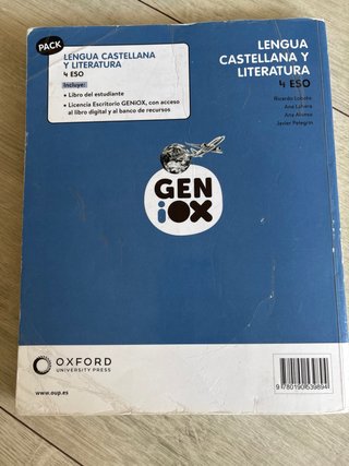 Lengua castellana y literatura Geniox
