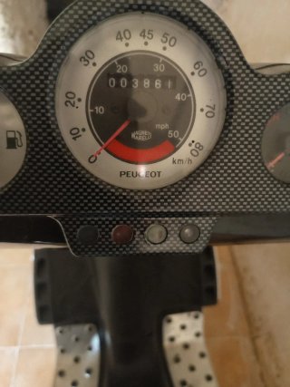 Peugeot Speedfight 2 Scooter Negro/Blanco