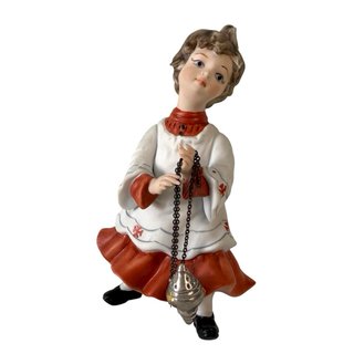 Monaguillos de porcelana Italiana Capodimonte