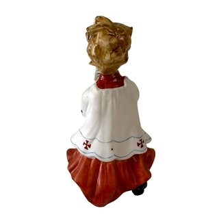 Monaguillos de porcelana Italiana Capodimonte