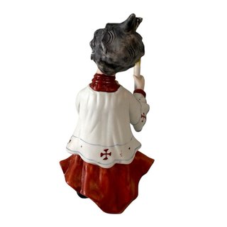 Monaguillos de porcelana Italiana Capodimonte