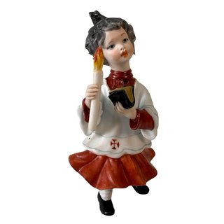 Monaguillos de porcelana Italiana Capodimonte