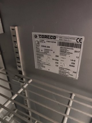 Cámara frigorífica Coreco