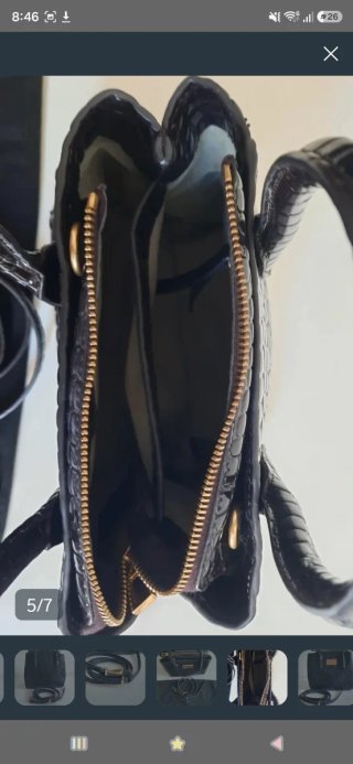 Bolso BIMBA Y LOLA Piel Cocodrilo