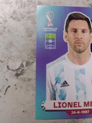 Cromos Messi Qatar 2022