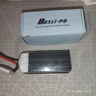 Batería Lipo Bosli-PO 2200mAh 6S 22.2V 95C
