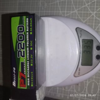 Batería Lipo Bosli-PO 2200mAh 6S 22.2V 95C