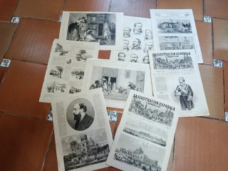 Grabados La Ilustración Española y Americana 1875