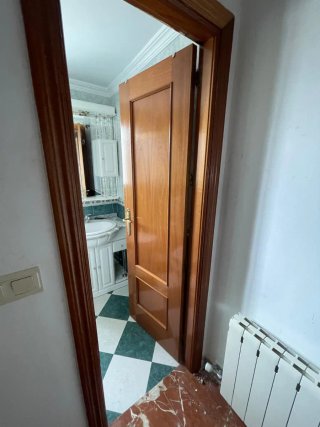 Puertas de madera maciza sapelli