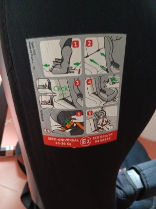 Silla de coche con Isofix