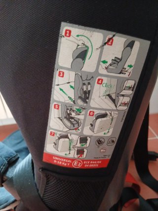 Silla de coche con Isofix