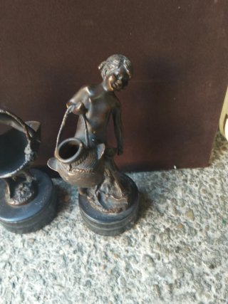 3 Estatuas de Bronce