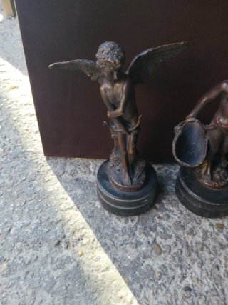 3 Estatuas de Bronce