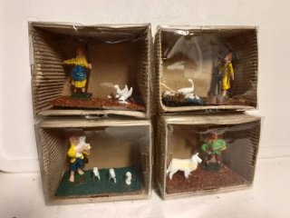 Pastori presepe diorama