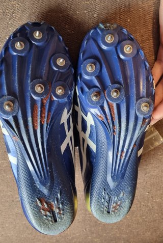 Scarpe chiodate atletica Asics velocità 37