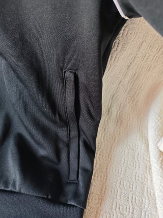 Chaqueta deportiva Adidas negra talla S mujer vint